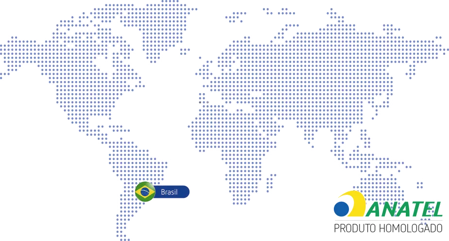 Mapa da plataforma de rastreamento